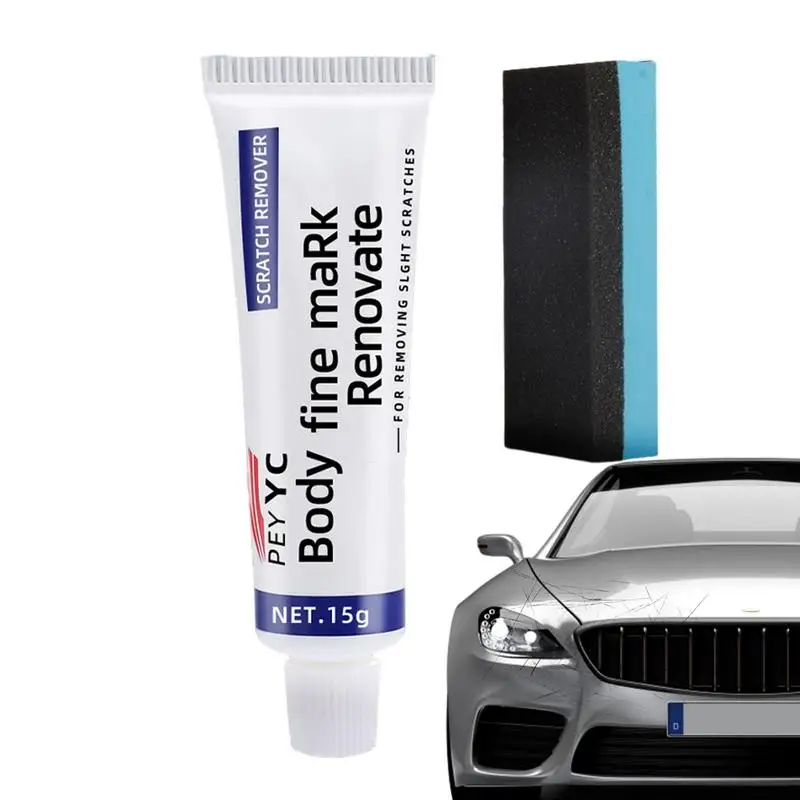 

Car Paint Scratch Repair Paint Remover Wax Scratch Repair For Car Multifunctional Easy Use Scratch Repair Wax For Furniture Bike