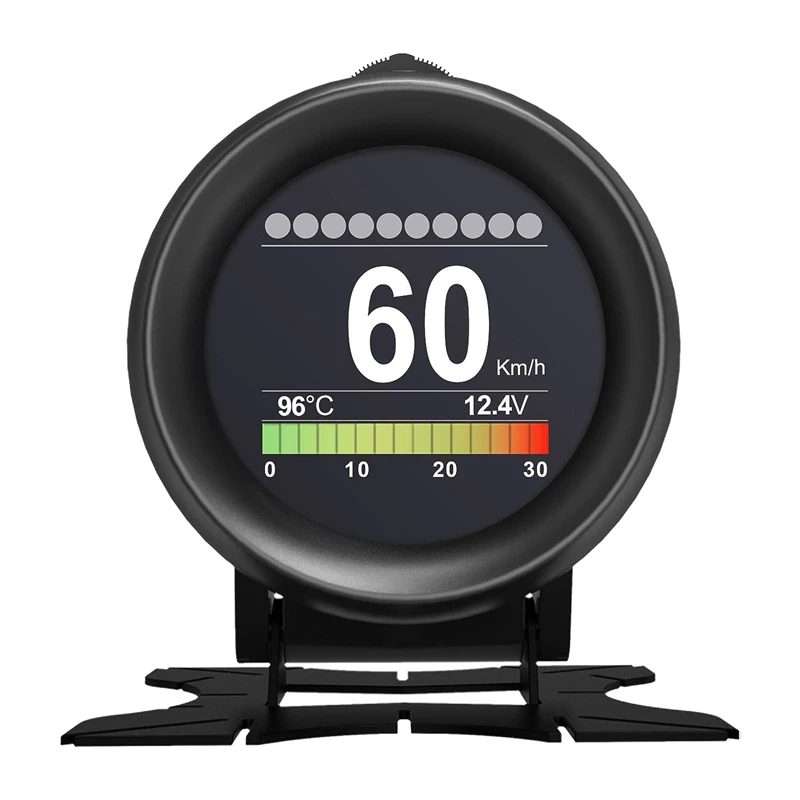 

X60 HUD Head Up Display OBD Head Up Display Speedometer Universal Easy Install Easy To Use