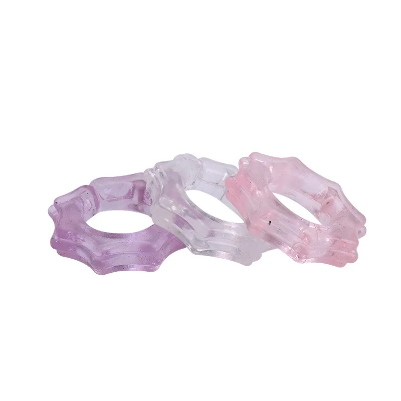 12 Pcs/Set Cock Ring Delay Ejaculation Adult Toys for Men Dick Enlargement Silicone Penis Ring Male Sex Toys Stronger Erection penis enlargement
