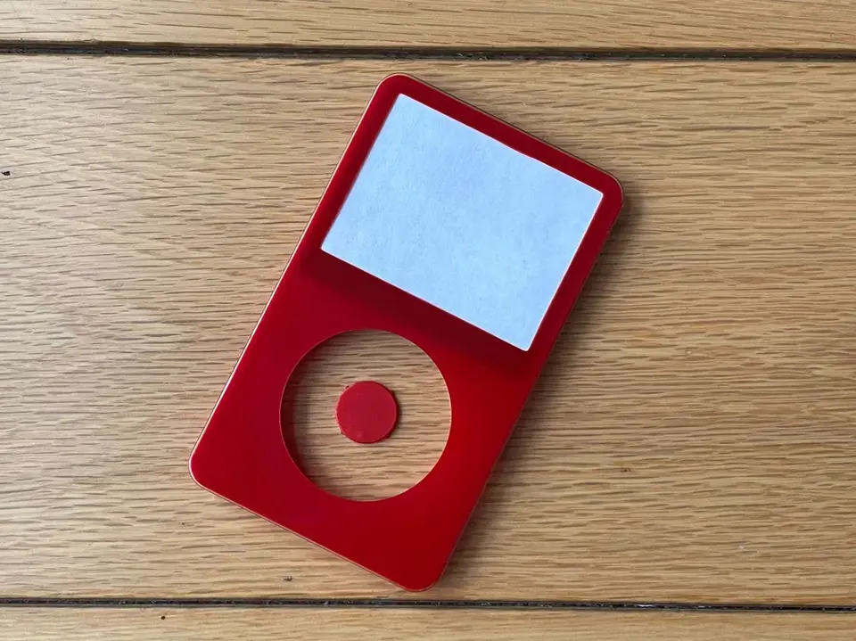 iPod Classic 第5世代/第5.5世代用 フロントケース フロントパネル