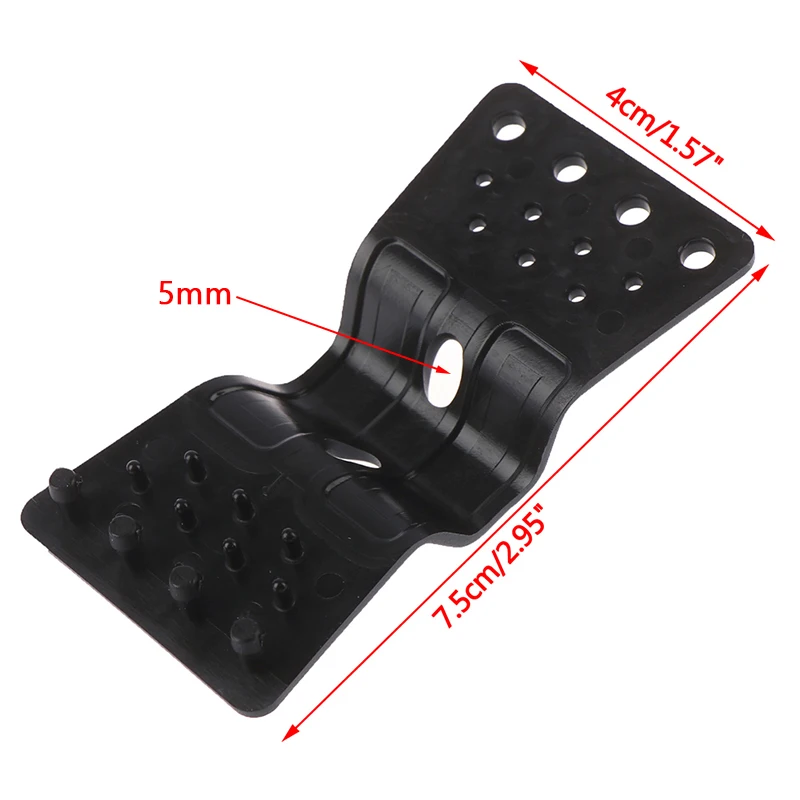 Description Picture 2 of item5-100Pcs Black Sun Shade Net Clips Butterfly Type Greenhouse Film Clips Holder Fasten Hang Expand Shade Cloth Clips Garden Tools