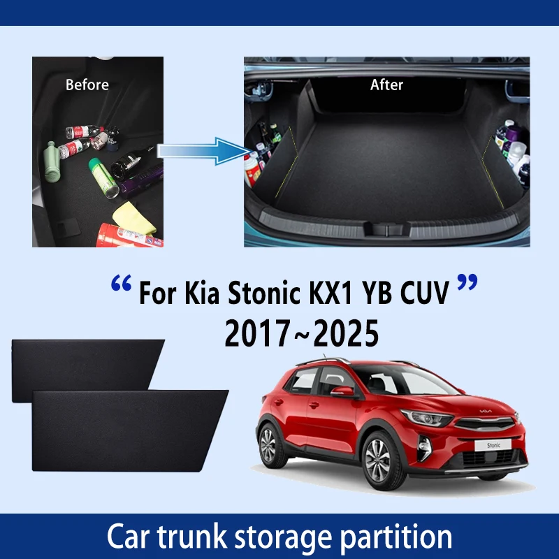 Hoes voor hondenautostoel, voor Kia Stonic YB/KX1 2018 2019 2020 2021 2022 2023 2024-autohangmat voor honden Krasbestendige achterbankbeschermer, achterbankhoezen voor honden,B(147 * 137cm