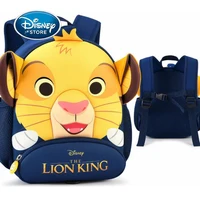 Disney Boy Anti Lost Backpack 3-8 Years Old Kindergarten Baby Schoolbag Toy Storage Bags The Lion King Simba Bag Birthday Gift 1