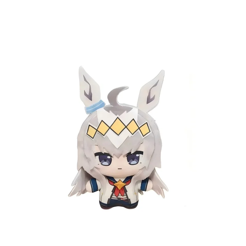10 cm große Kawaii Uma Musume Plüschtiere, Oguri-Cap Plüsch-Pretty Derby Anime-Puppe, weiches Stofftier, Sammlerfigur, Geschenk für Kinder