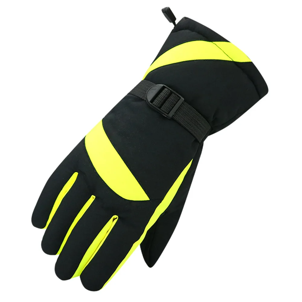 

Men Windproof Sports Waterproof Ski Gloves Riding Climbing Snowmobile Breathable Mittens Insulated Snowboarding Winter Warm