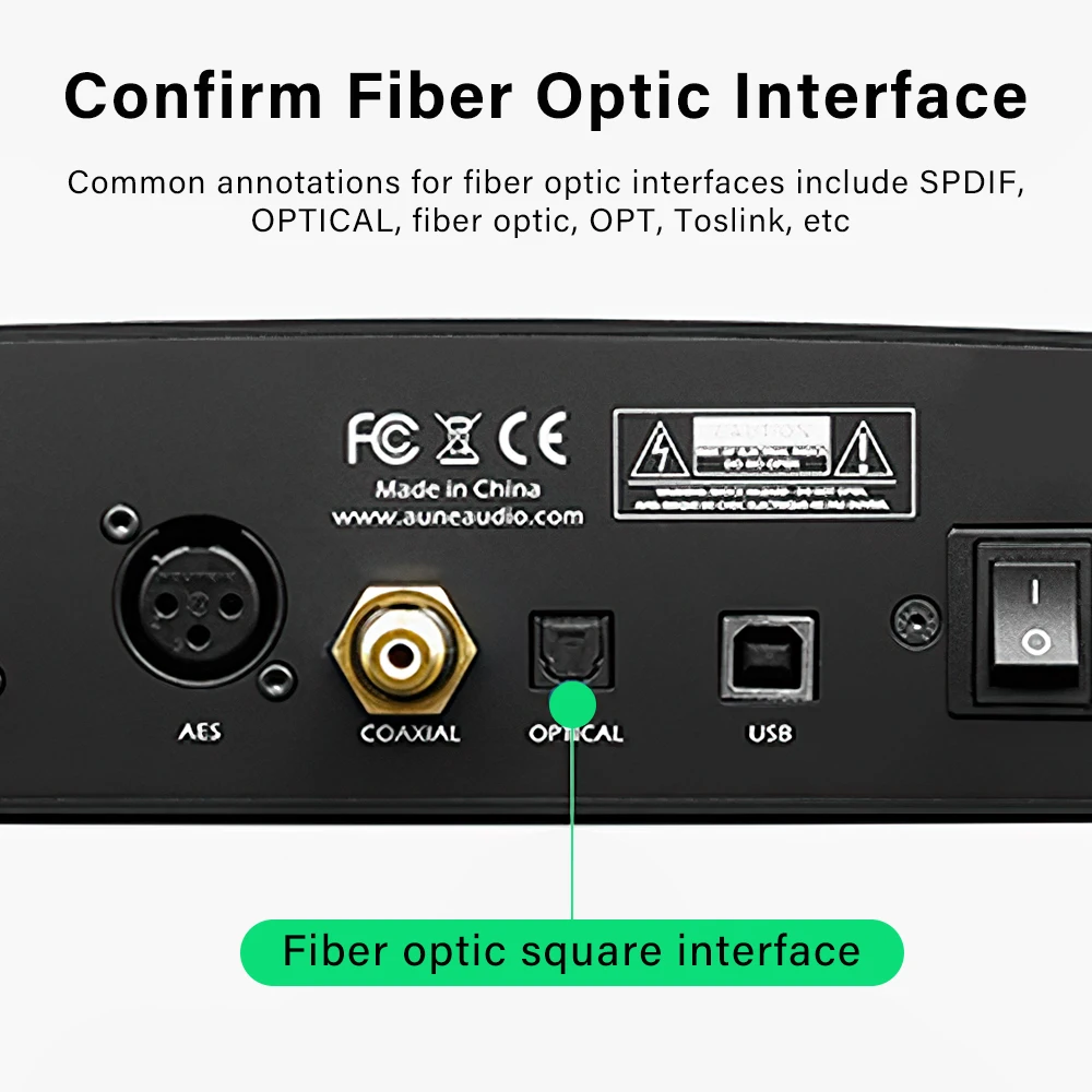 Premium Gold-Plated Digital Fiber Optic Audio Cable - Various Lengths Available