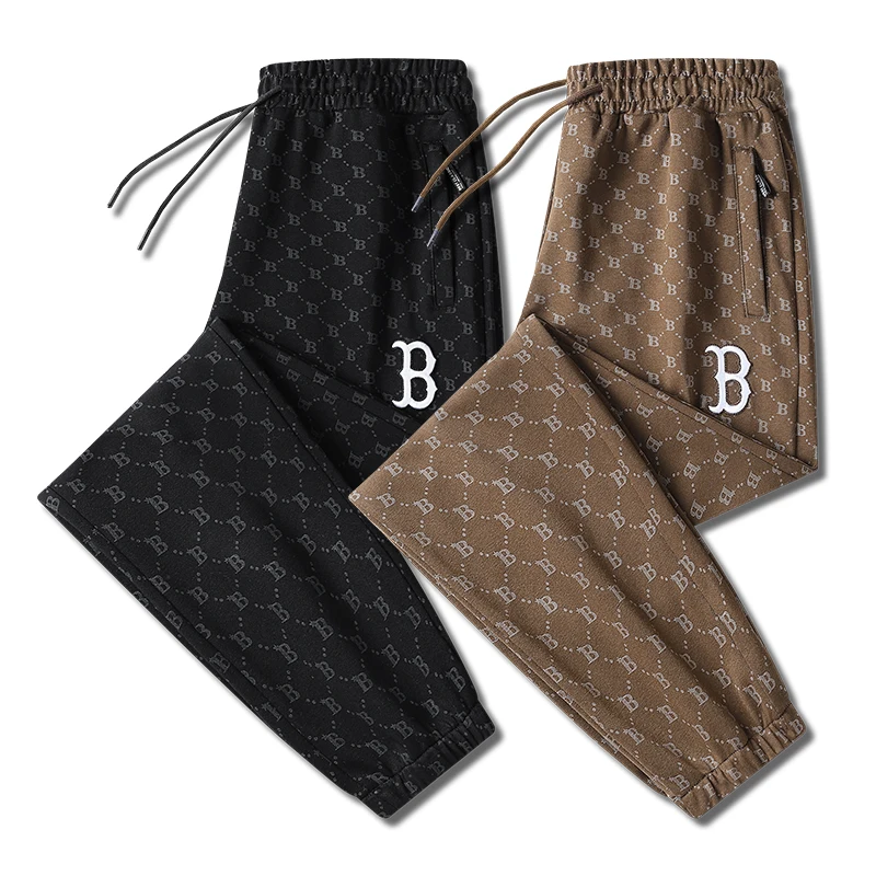 Sport Jogging Trousers Men Sports Pants Quick-Drying Plus Size 5XL Men's Trousers Joggers Sportswear Solid Sweatpants Male Elastic