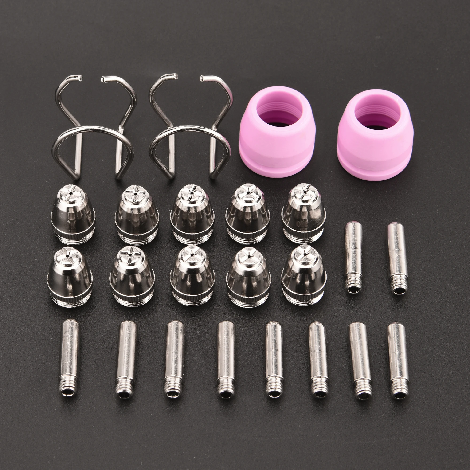 bestarc AG60P Plasma Cutter Consumables Cutting Torch Tip Nozzles 24 pcs Suitable for AG60 WSD60 AG60P and BTC500DP 6