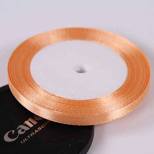 6mm Satin Ribbon for DIY Crafts and Festive Decorations (22 Meters/Roll)