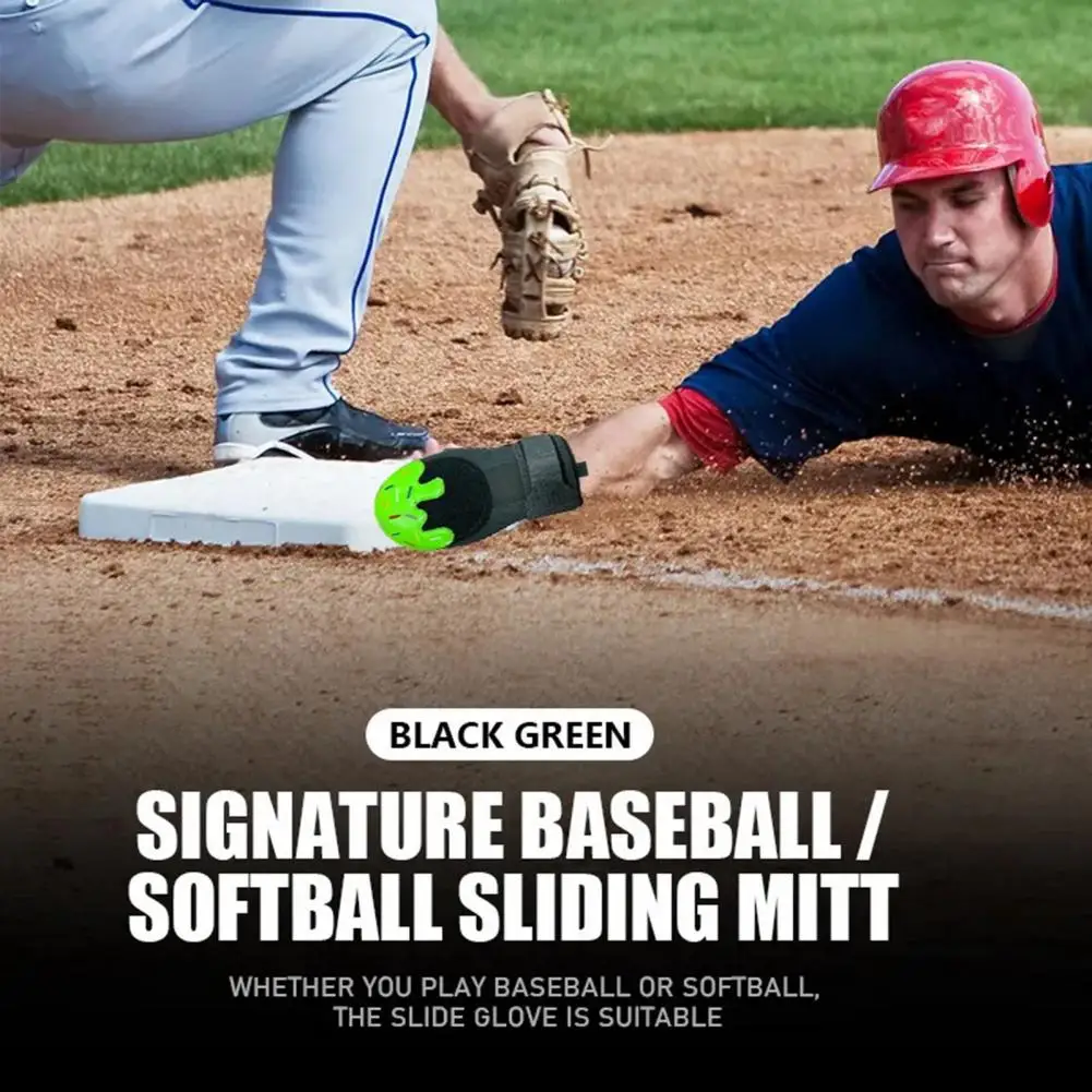 Sliding Glove for Baseball Adjustable Baseball Sliding Mitt Neoprene Glove for Youth Adult Players Universal Enhanced