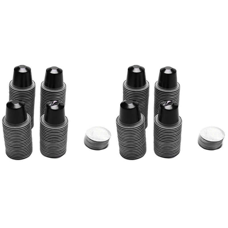 A68M-200 Sets Refillable Coffee Capsule Cup Disposable Nespresso Pod For Nescafe Automatic Coffee Machine