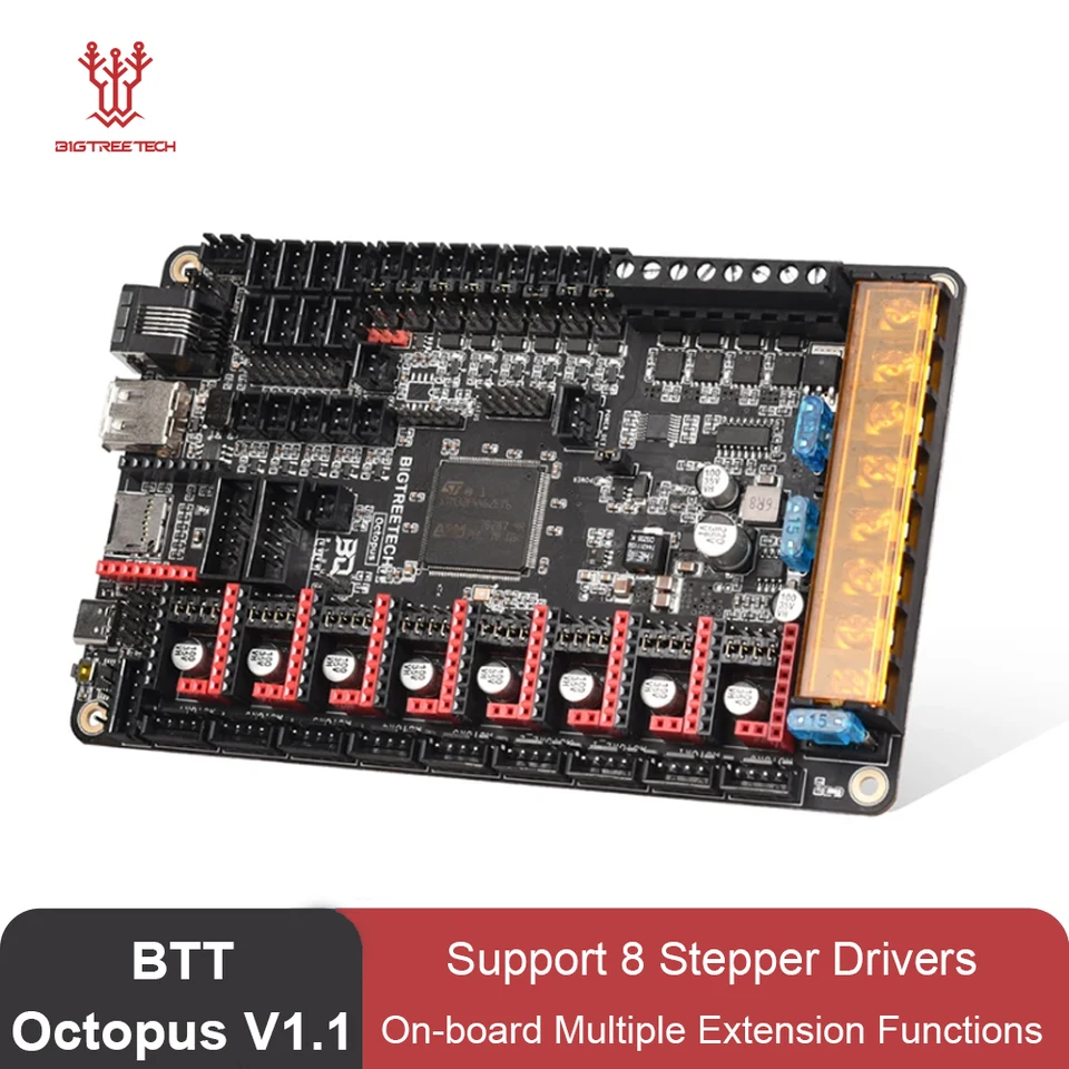BIGTREETECH Octopus V1.1 3D Printer MotherBoard 32bit TMC2209 Run