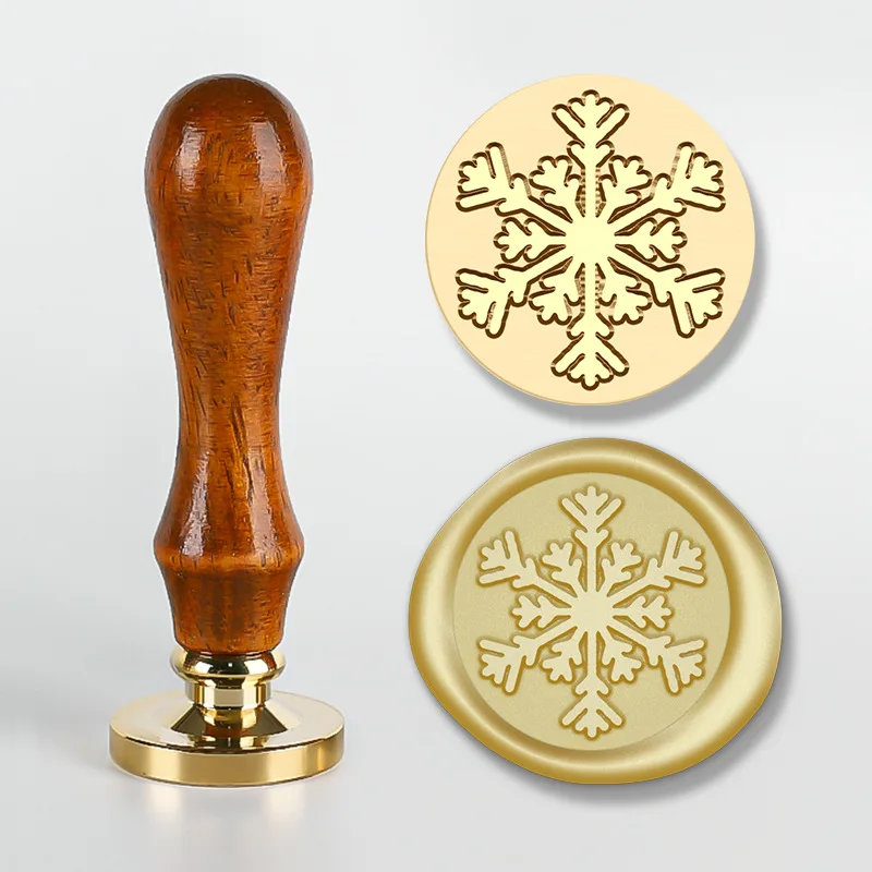 Vintage Skull Hand With Eye Wax Seal Stamp - 25mm Brass Stamp Head With Wooden Handle