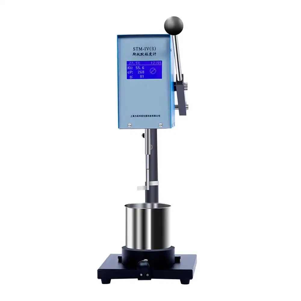 

LC-STM-IV Viscometer LCD Screen Viscosity Testing Machine for Paint Coating Emulsion Paint Digital Viscosity Tester with RS232