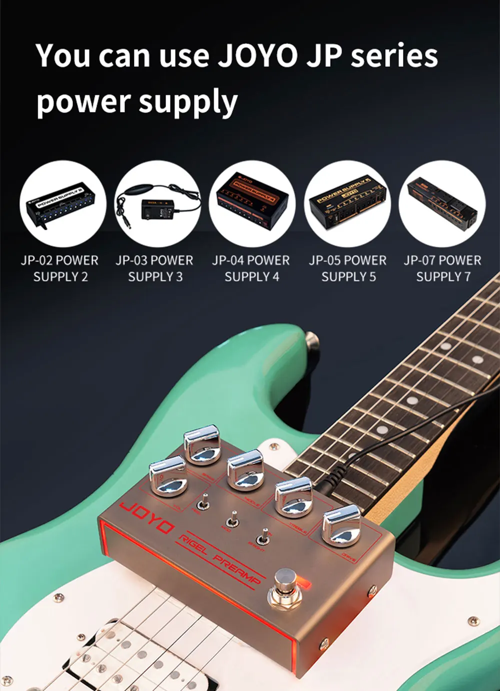 R-24 RIGLE PREAMP High Gain Overdrive Effect Pedal Real Amp Head Tone Multifunct