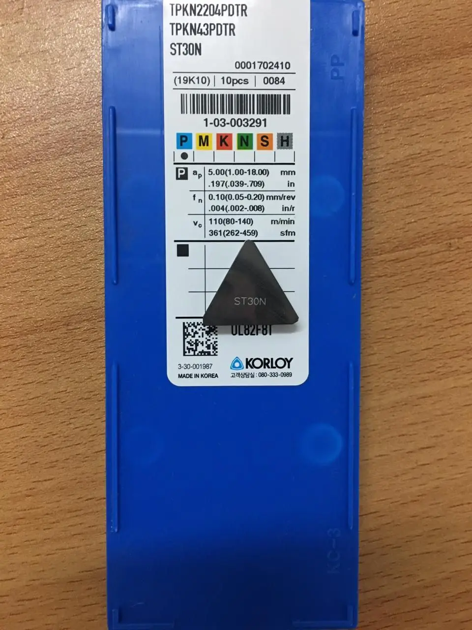

TPKN2204PDTR ST10N Milling Carbide TPKN Insert