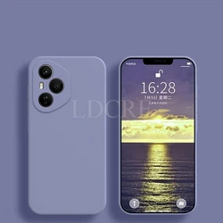 Enhanced Liquid Silicone TPU Rubber Protector Case for Honor 400 Pro - Sleek and Durable Cover (Lavender Grey)