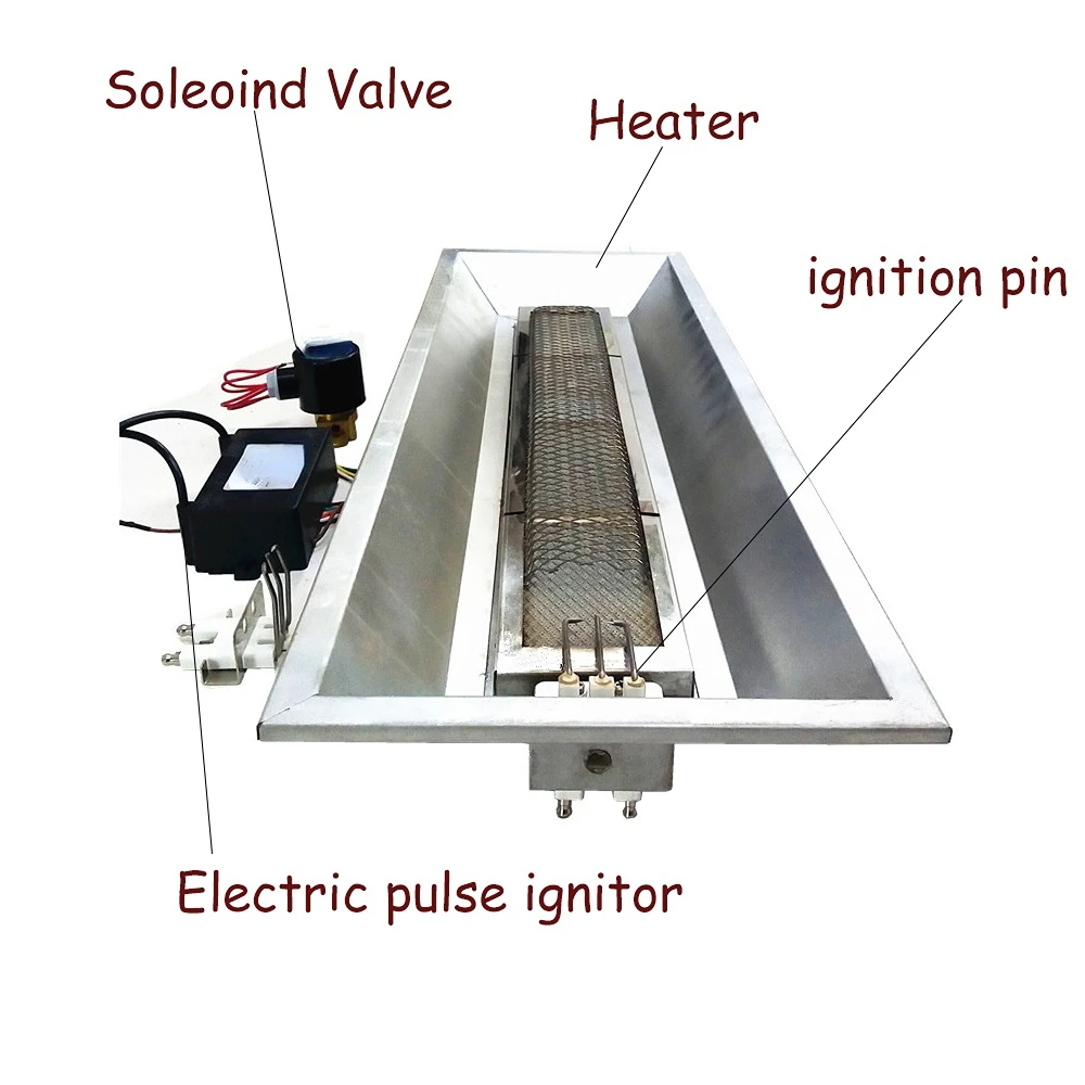 Temperature control garage infrared gas burner radiant propane barn heaters  - AliExpress