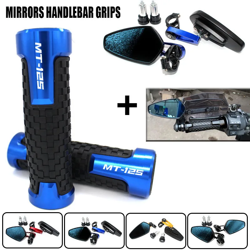 Per Yamaha Mt125 Mt 125 Mt-125 Moto View Bar End Side Specchietti Retrovisori Manopole Per Manubrio