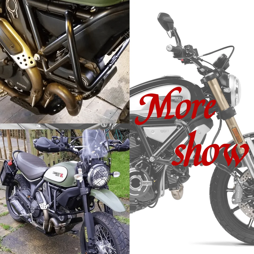 Stainless Steel Engine Guard Skid Plate For Yamaha XT250, Serow, Tricker, XG250 – Black Protective Cover - View #5
