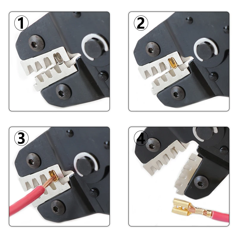 Pince à sertir SN-58B 800PCS - Outil de sertissage manuel 0,5-1,5mm²