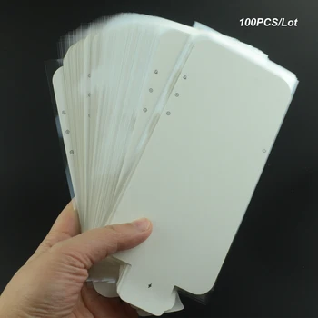 100 pz Cellulare Protezione Dello Schermo LCD Cornici e articoli da esposizione Adesivo Per iPhone 17 Pro Max Air 12 13 14 15 16 Pro Max Plus Pellicola Frontale di Fabbrica