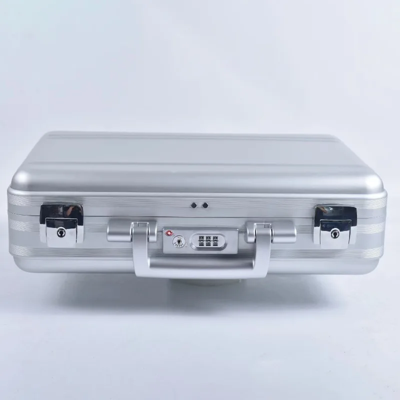 Multi Functional Password Aluminum Alloy Toolbox Portable Storage Box Anti Drop and Shock-absorbing Instrument Box 5
