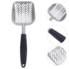 Cat Litter Scoop Aluminum Alloy Lightweight Smooth Safe Rounded Edges Large Capacity Portable Cat Litter Cleaning Shovel