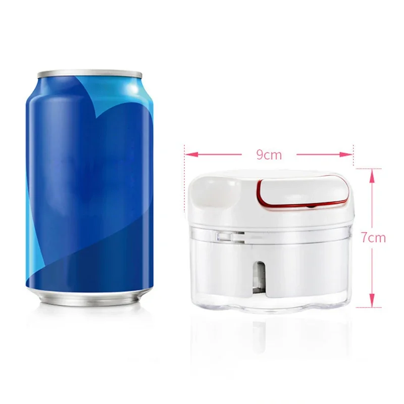 Mini Manual Garlic Chopper Garlic Press Garlic Shredder Masher Mashed Ginger Chili Shredder Garlic Vegetable Cutting Artifact