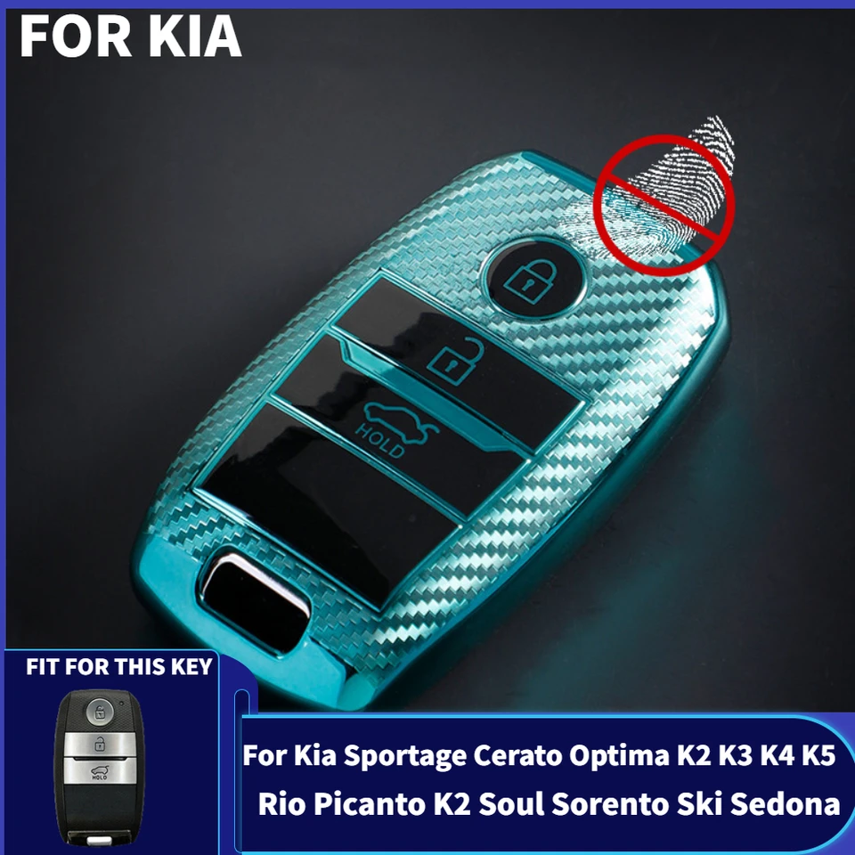 Guscio Chiave Ricambio Per KIA | K2 K5 Sorento Soul Sportage | Custodia Flip A Distanza