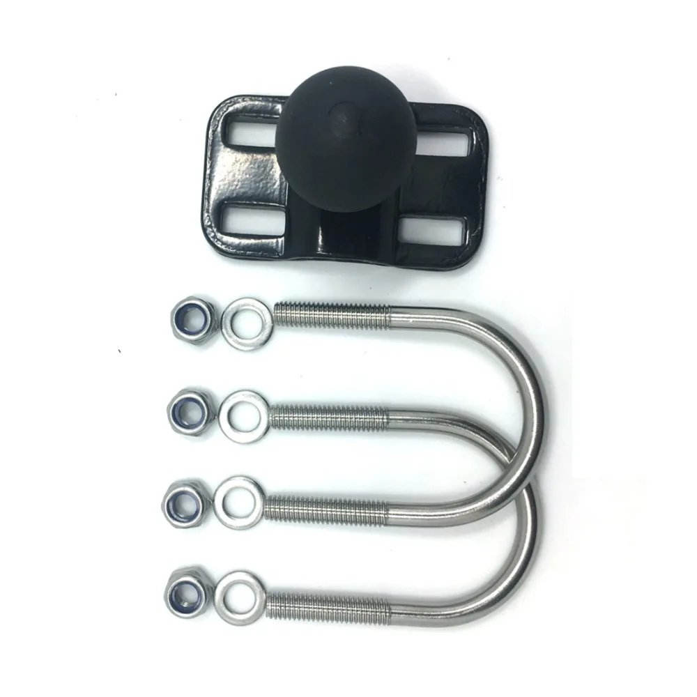 25mm 1 zoll Kugelkopf Adapter M6 M8 M10 Gewinde 1/4 "Schraube für RAM Halterungen Motorrad Fahrrad Reiten action Kameras Telefon Clip Halterung – Detail 30