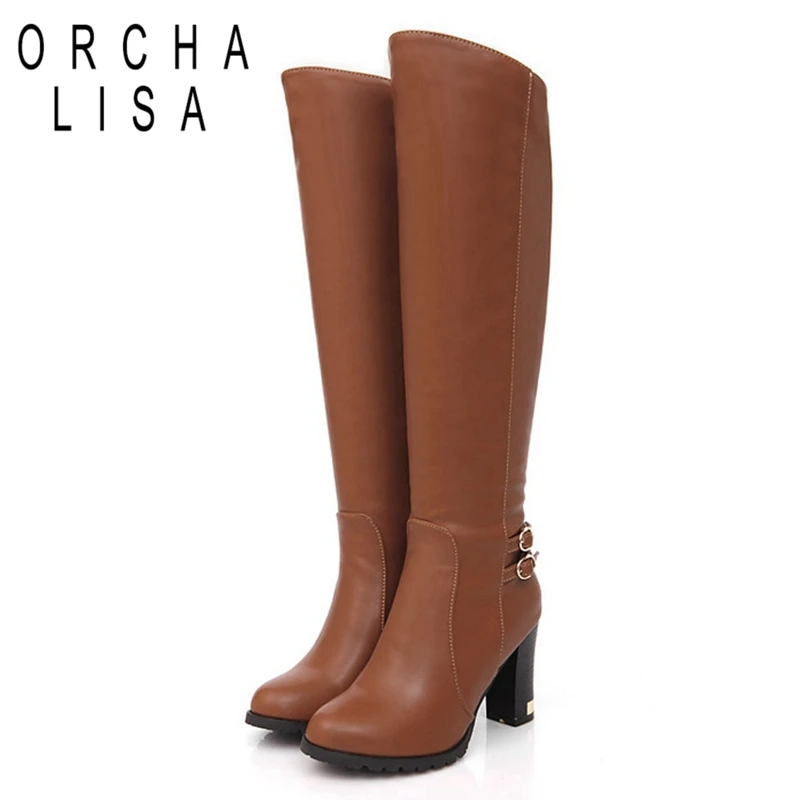 Women Knee Boots For ORCHA LISA