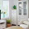 1PC 1:12 Dollhouse Miniature Wood/White Color Bookcase Rack Study Living Room Decoration Doll House Accessories Furniture Model 5
