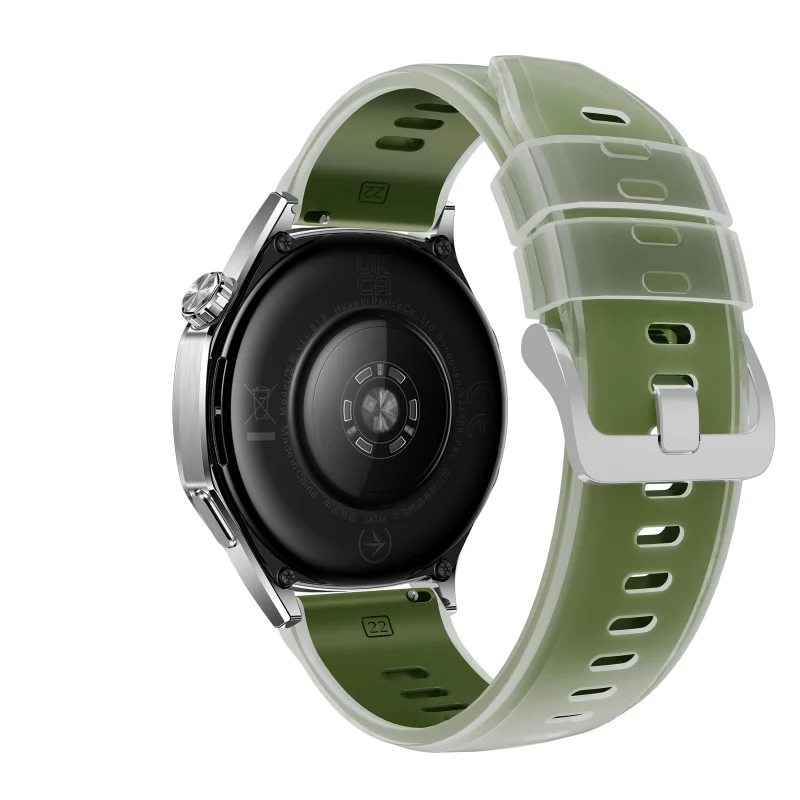 Translucent Silicone Watch Band - 22mm Strap