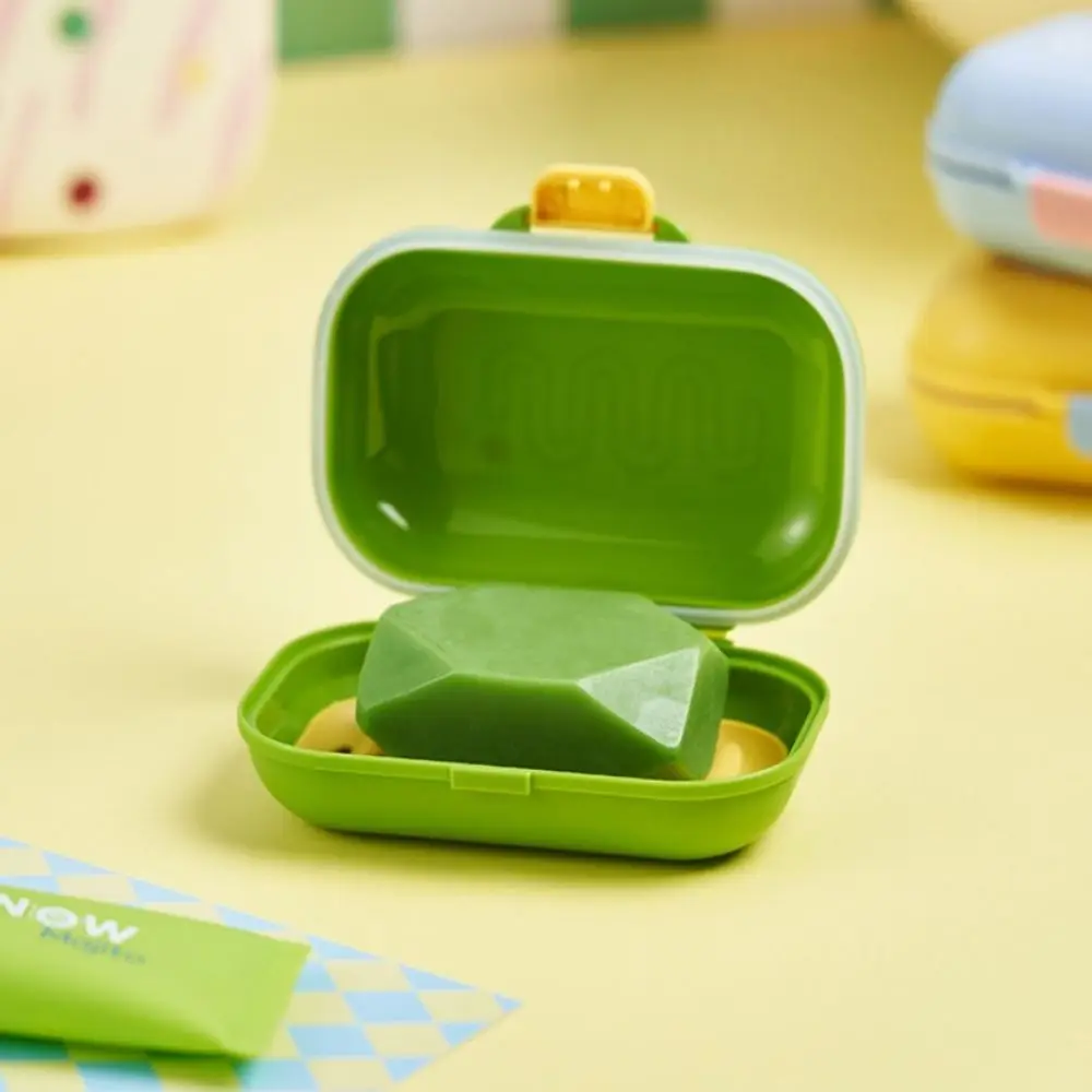 Description Picture 6 of itemPortable Soap Rack New Waterproof With Cover Soap Container Travel Case Plastic Soap Storage Box Bathroom Soap Holder