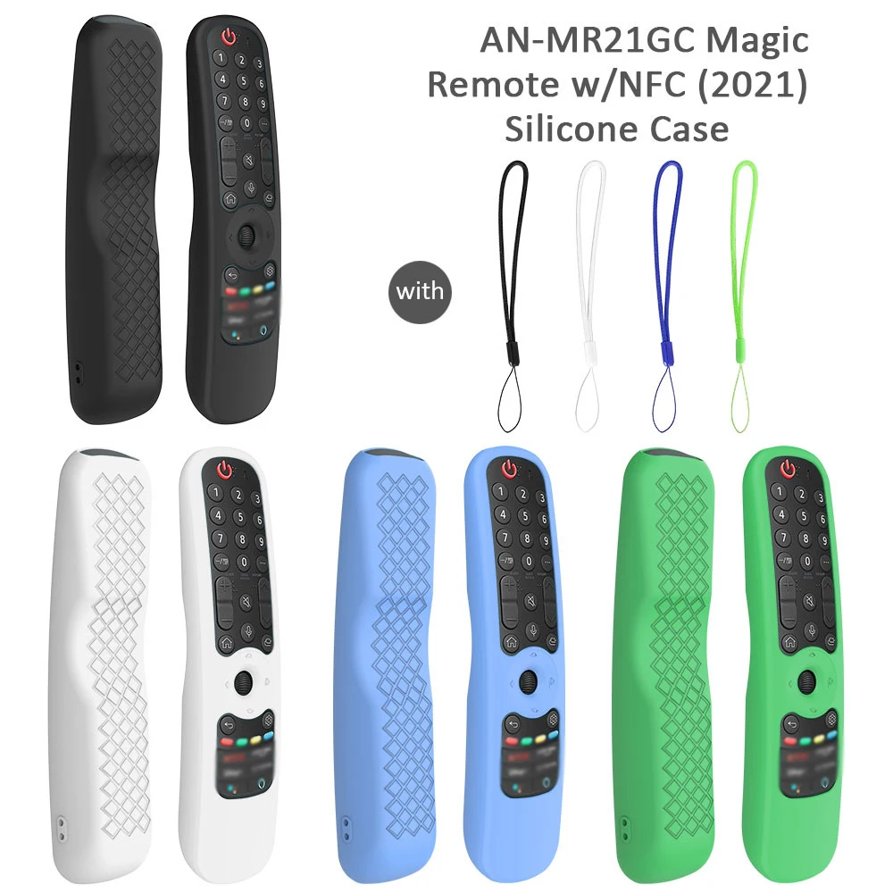 스마트 TV용 리모컨 실리콘 보호 커버, AN-MR21 AN-MR21GC 충격 방지, 세척 가능한 매직 리모컨 소프트 케이스