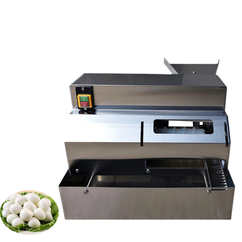 

40kg/H Automatic Quail Egg Peeling Machine Commercial Water Circulation Quail Egg Sheller Peeler Machines