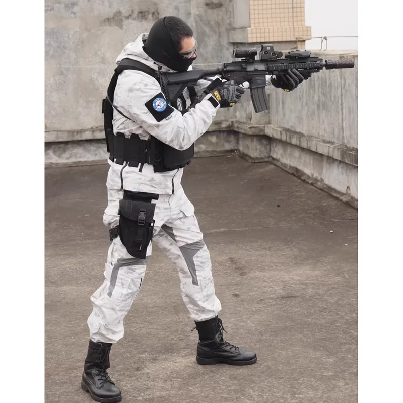 Hunting Jacket Trousers MCAP Outdoor Commuter Tracksuit Men Women