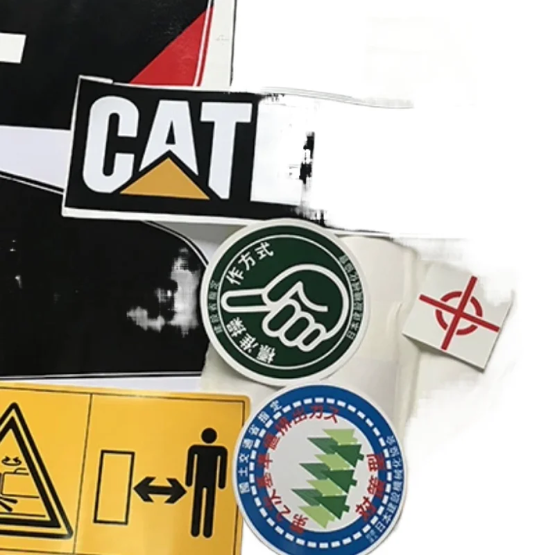 

Для гусеницы Stickercat200 307 308 312 320 336 339b C D, автомобильные наклейки, запчасти для экскаватора