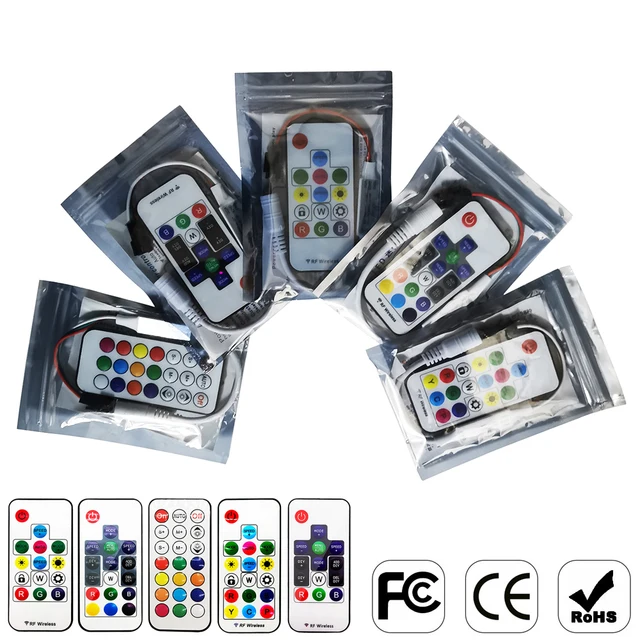 궁극의 조명 제어: DC5-24V 미니 RF USB DC 컨트롤러