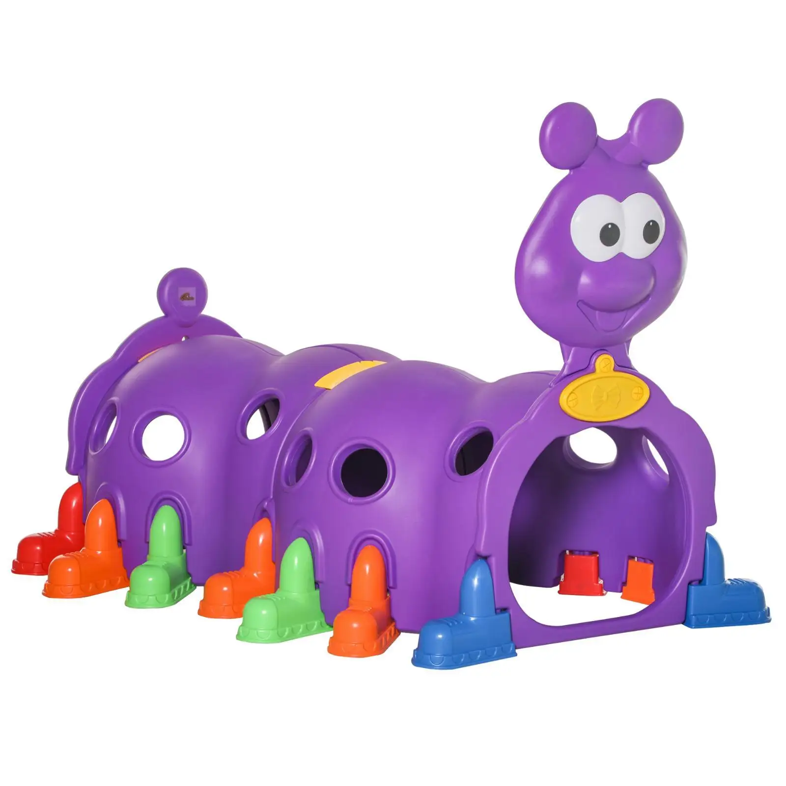 Jumbo Kids Tunnel Slide Indoor Outdoor Climbing Structure Playhouse for Preschool Home Playground Activities Jumbo Kids Tunnel Slide Indoor Outdoor Climbing Structure Playhouse for Preschool Home Playground Activities