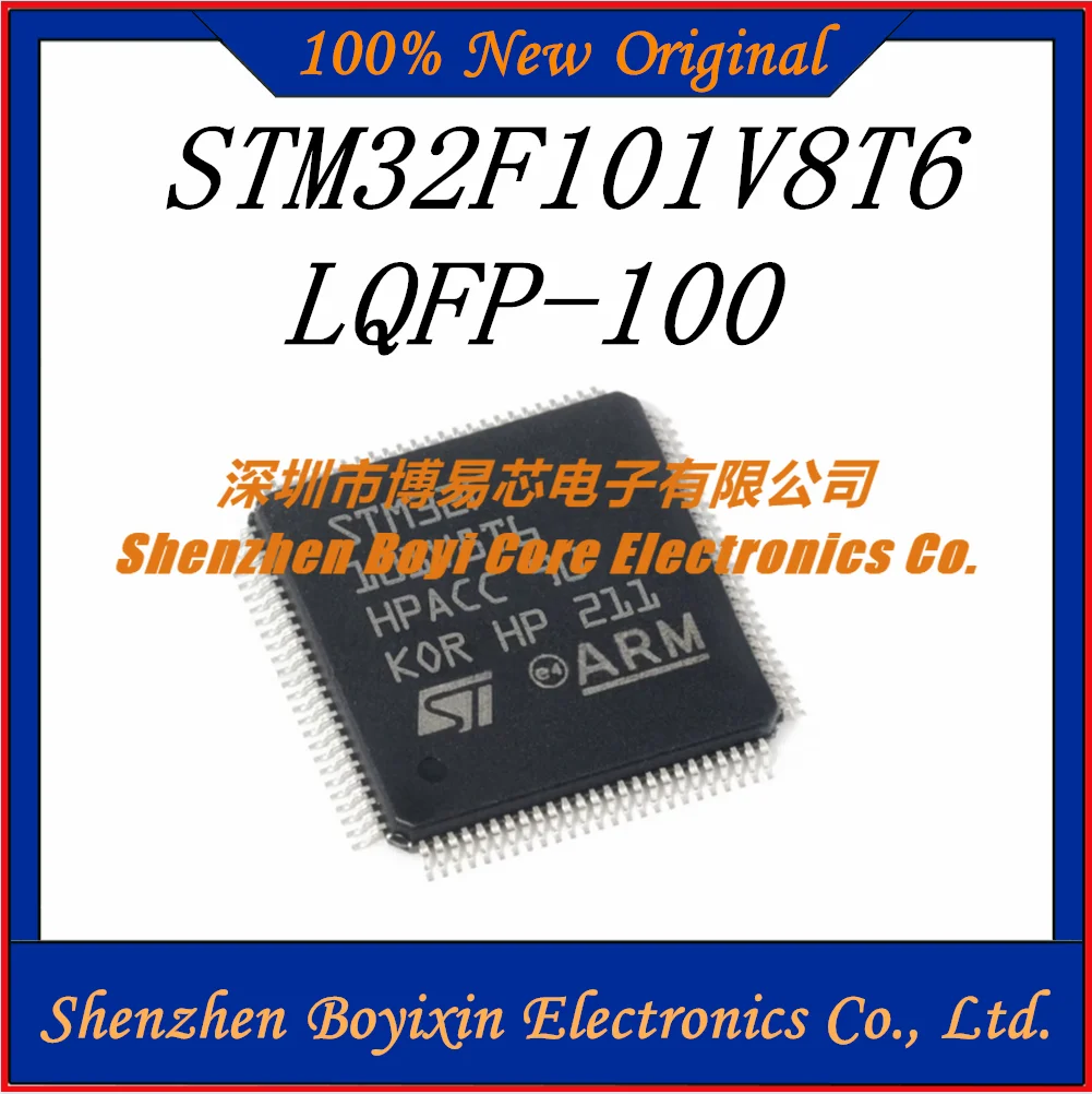 

STM32F101V8T6 STM32F101V8 STM32F101V STM32F101 STM32F STM32 STM IC MCU Chip LQFP-100