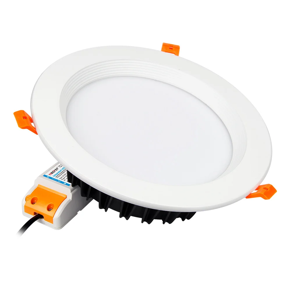 Miboxer RGB+CCT LED 다운라이트 6W 9W 12W 15W 18W 25W 2.4G Wifi RF 원격 제어 1600만 밝기CCT 조정 가능한 스포트라이트
