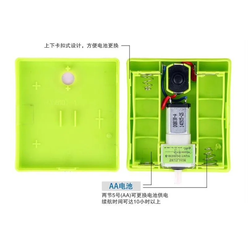 Ultra Silent Aquarium Air Pump Single Outlet Dry Cell Battery Operated Fish Tank Oxygen Pump Air Compressor fish tank oxygen pump aquarium air pump