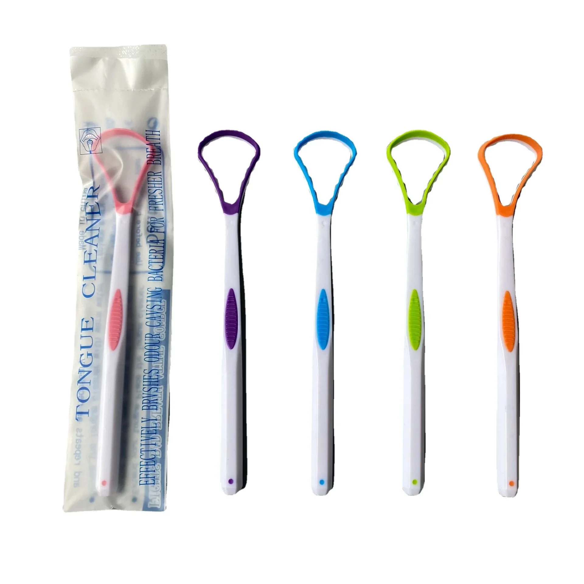 Tongue scraper 1pc Soft Silicone Tongue Brush Oral Cleaning Cleaner Fresh Breath Health