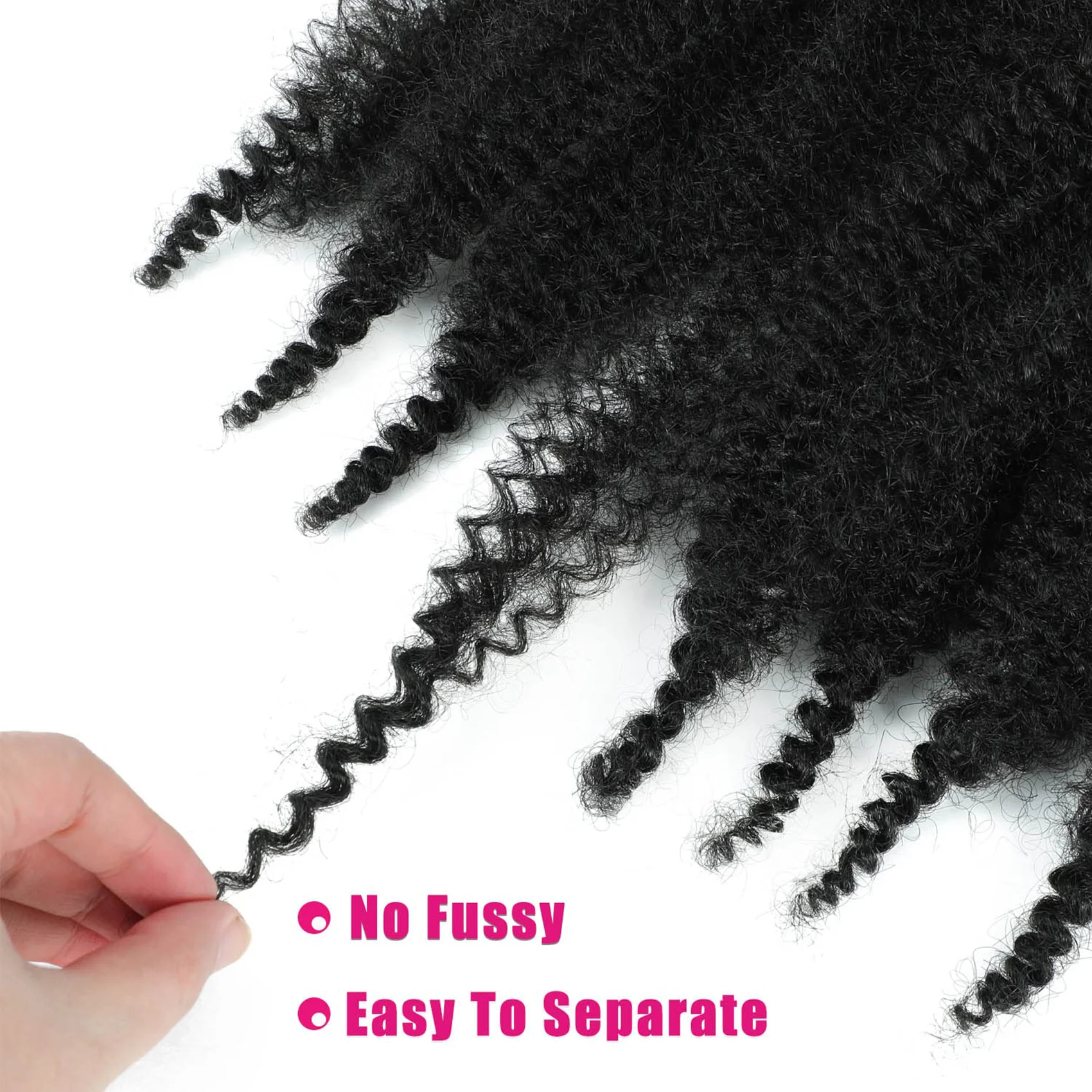 12 -30 Inch Afro Twist Twist Braiding Hair Springy Afro Twist Hair Pre Fluffed Spring Twist Hair For Soft Locs Synthetic Hair 5