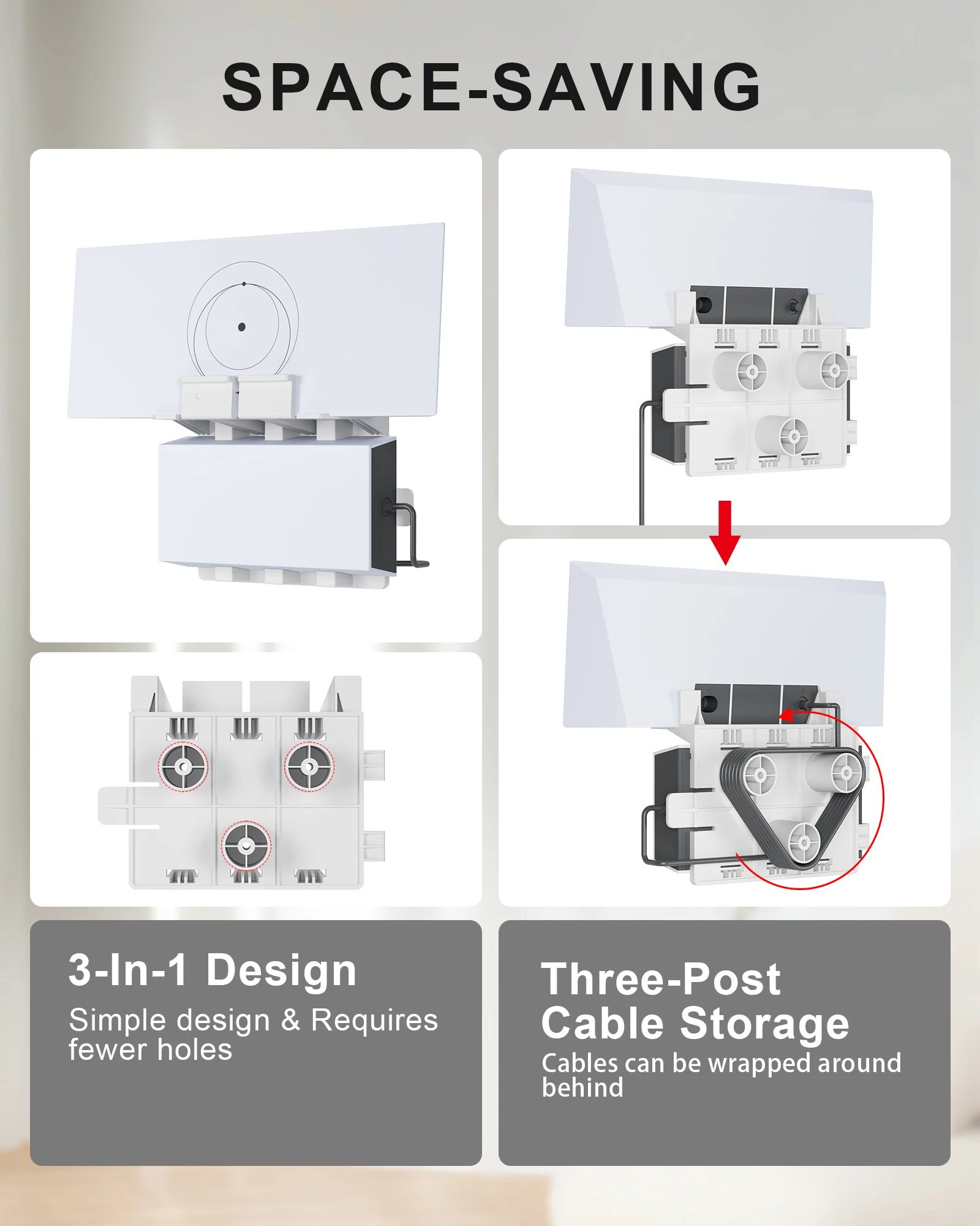 Starlink Mount Bracket Starlink Gen 3 Mount bracket All in One Starlink Standard V3 Mesh Router and Gen 3 Power Supply Mounting Kit