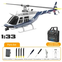 RC ERA C138 Bell 206 1:33 Six channel single rotor aileron free fixed altitude version aircraft model toy helicopter 2