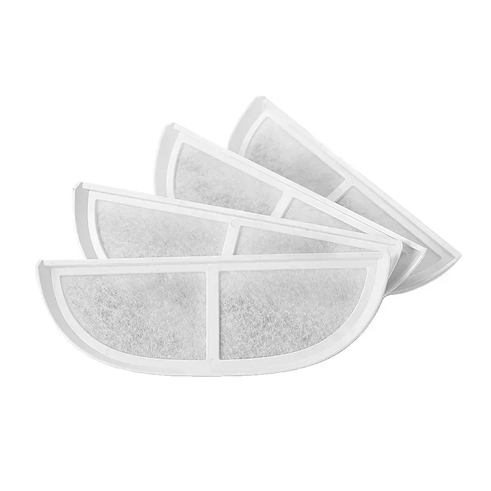 4pcs Pet Water Dispenser Filter Set Activated Carbon Filter Pet Water Fountain Replacement Filters Multiple Filtration