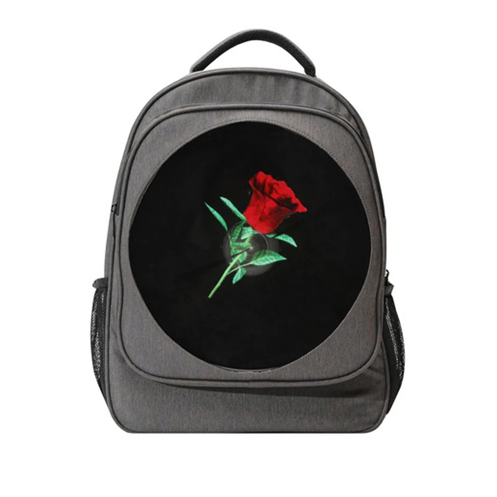 

3D Hologram Projector Fan Advertising Backpack LED Display Screen Shoulder Bag Holographic Lamp Player Outdoor Movable